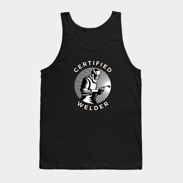 Certified Welder Tank Top by Evergreen Market